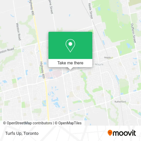 Turfs Up map