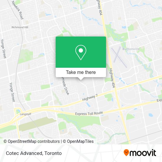 Cotec Advanced map