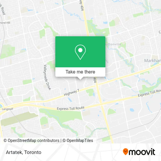 Artatek map