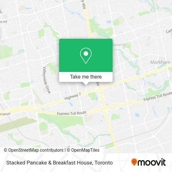 Stacked Pancake & Breakfast House map