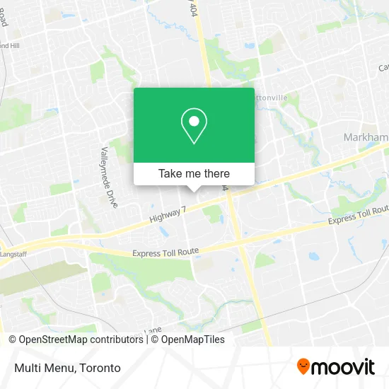 Multi Menu map