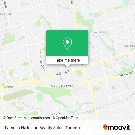 Famous Nails and Beauty Salon map