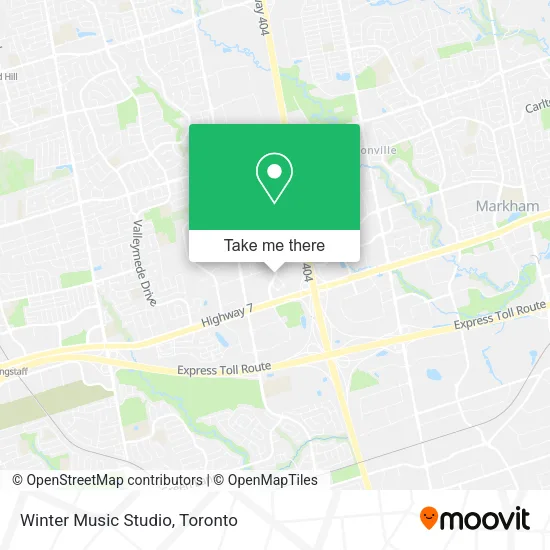 Winter Music Studio map