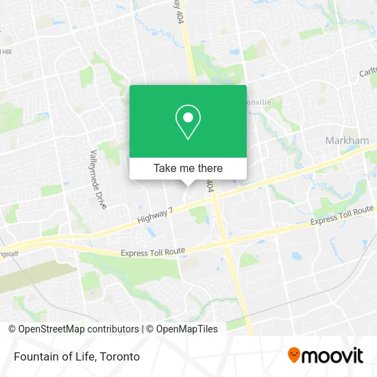 Fountain of Life map