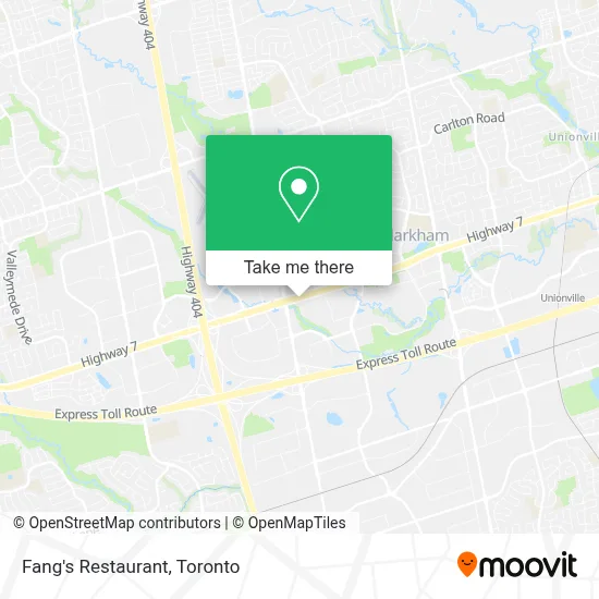 Fang's Restaurant map
