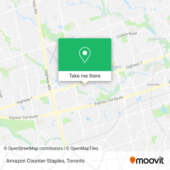 Amazon Counter-Staples map