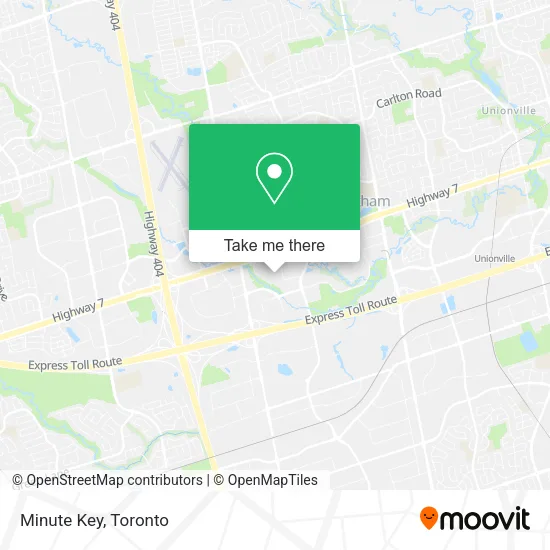 Minute Key map