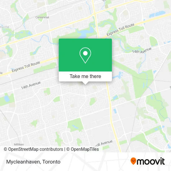 Mycleanhaven map