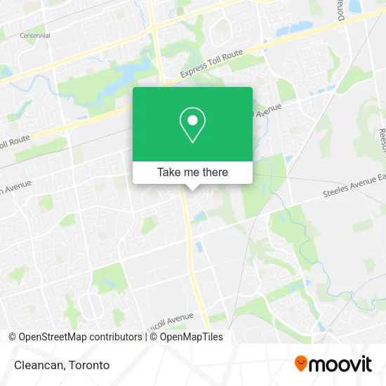 Cleancan map