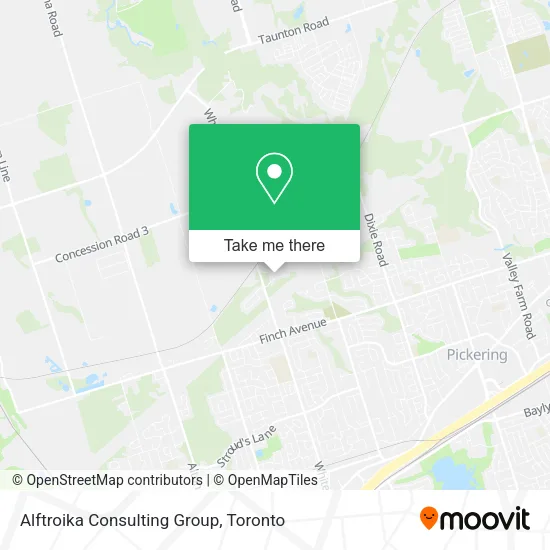 Alftroika Consulting Group map
