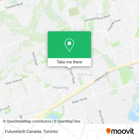 Futuretech Canada map