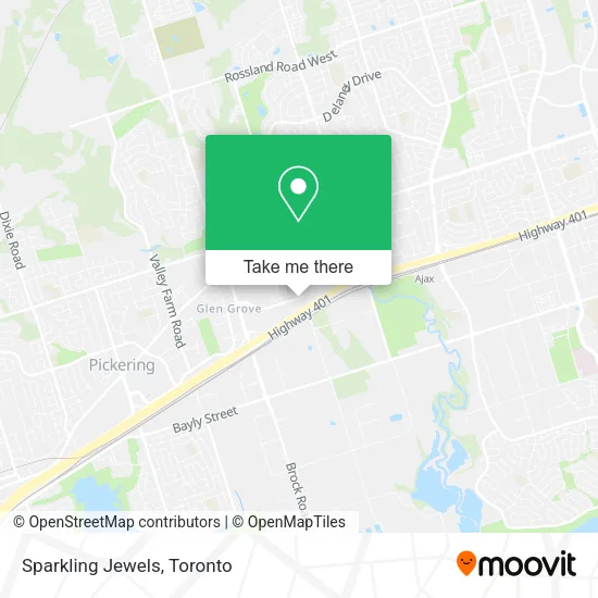 Sparkling Jewels map