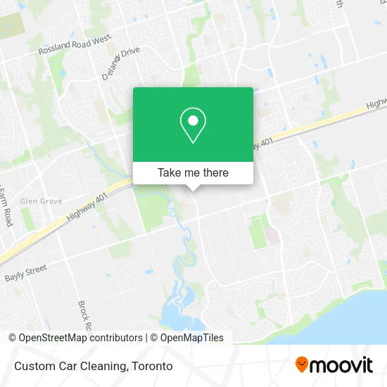 Custom Car Cleaning map
