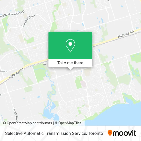Selective Automatic Transmission Service plan