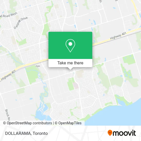 DOLLARAMA map