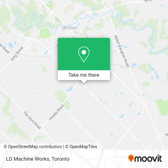 LD Machine Works map