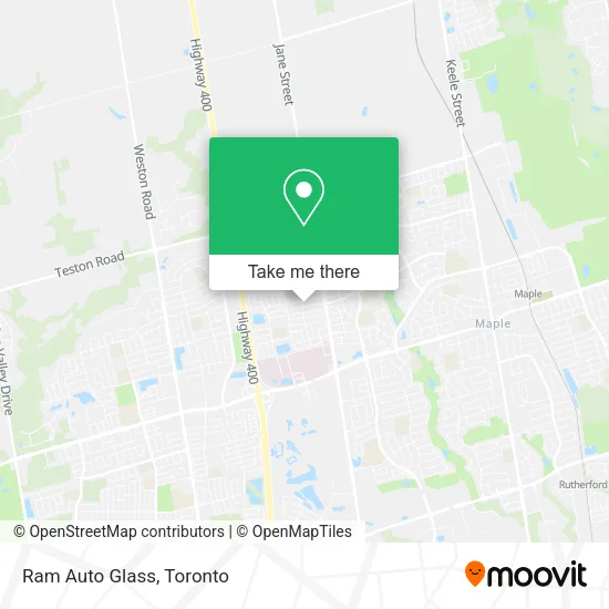 Ram Auto Glass map