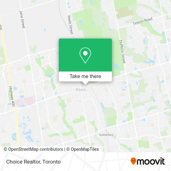 Choice Realtor map