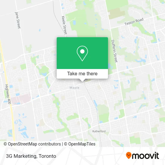 3G Marketing map