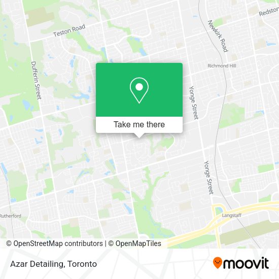 Azar Detailing map
