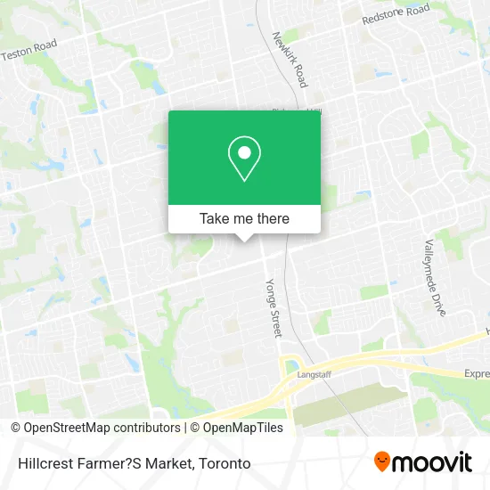 Hillcrest Farmer?S Market map