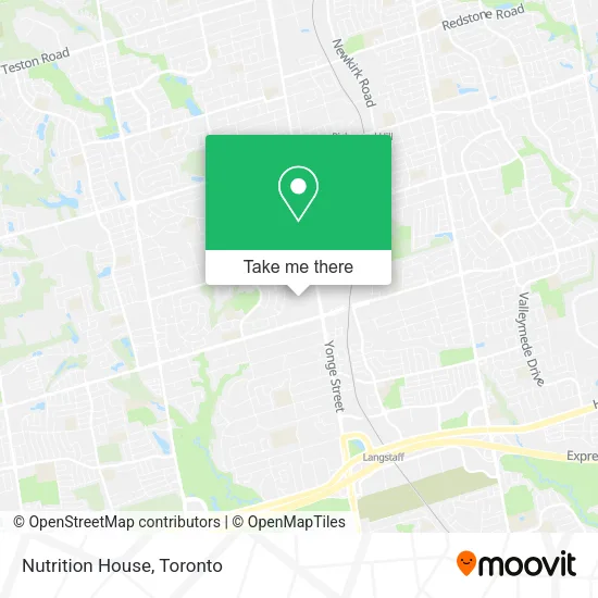 Nutrition House map