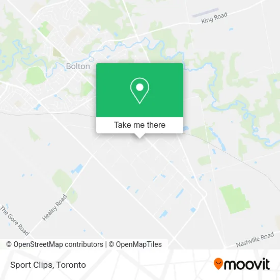 Sport Clips map