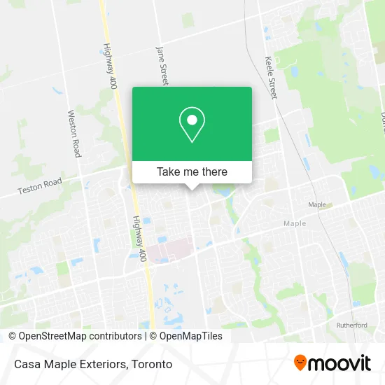 Casa Maple Exteriors plan