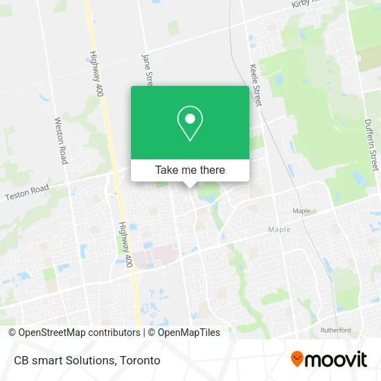 CB smart Solutions map