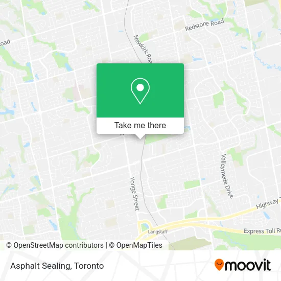 Asphalt Sealing map
