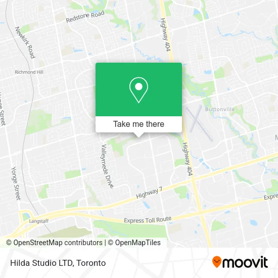 Hilda Studio LTD map