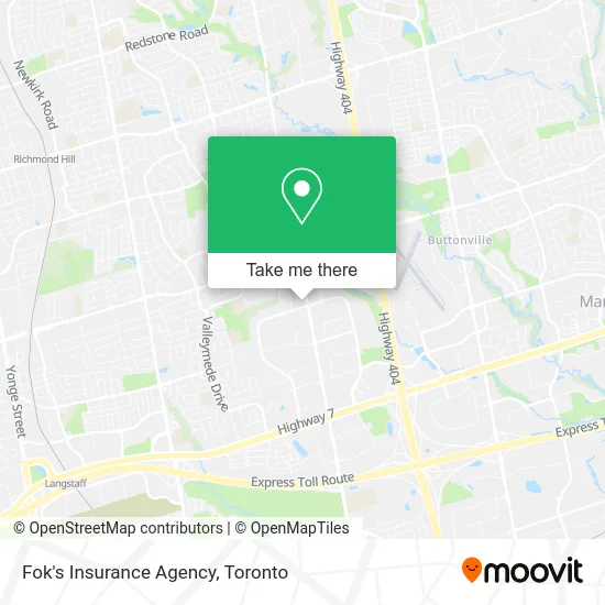 Fok's Insurance Agency map