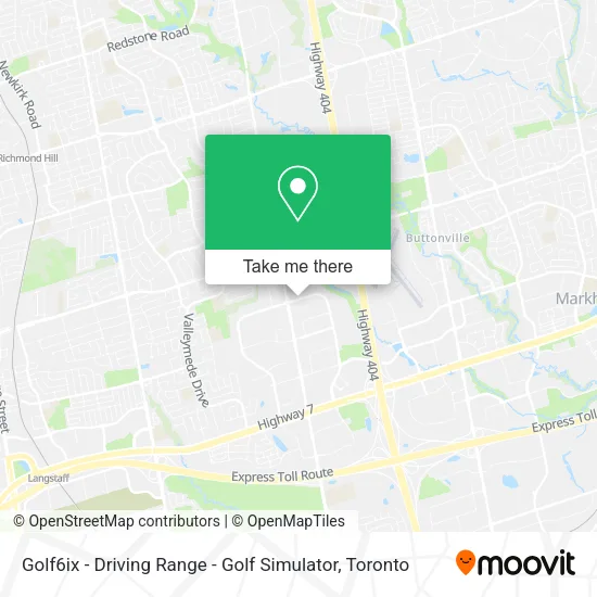 Golf6ix - Driving Range - Golf Simulator map