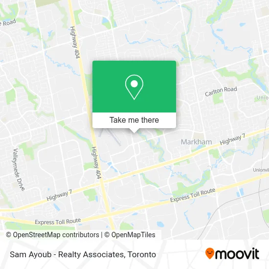 Sam Ayoub - Realty Associates map