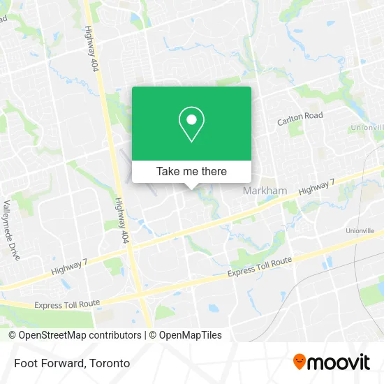 Foot Forward map