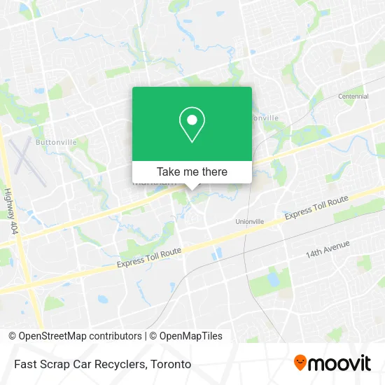 Fast Scrap Car Recyclers map