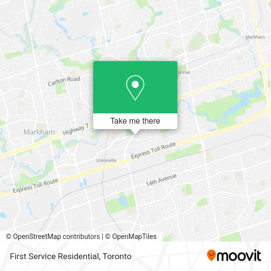 First Service Residential map
