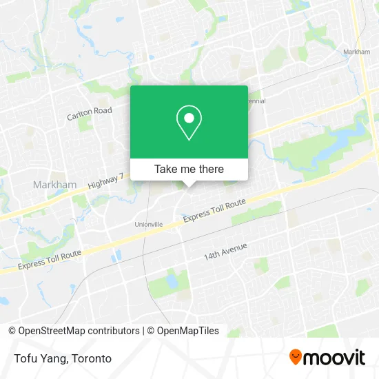 Tofu Yang map