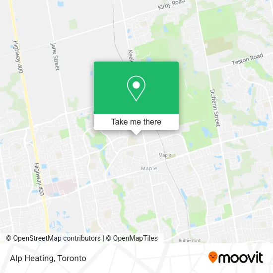 Alp Heating map