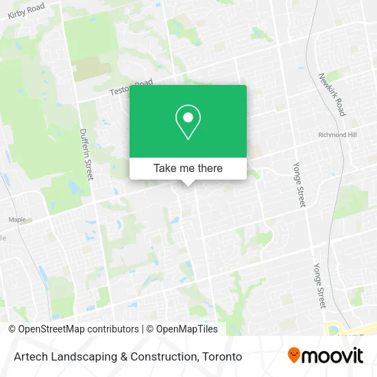 Artech Landscaping & Construction plan