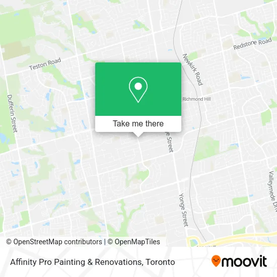 Affinity Pro Painting & Renovations map