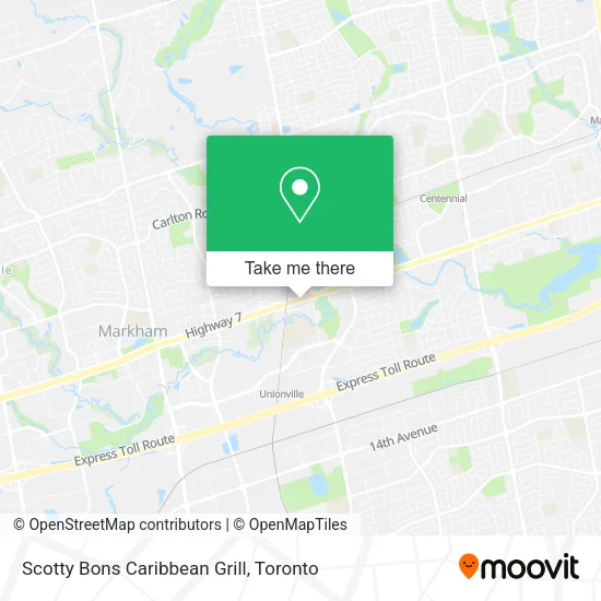 Scotty Bons Caribbean Grill map