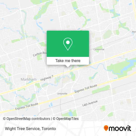 Wight Tree Service map