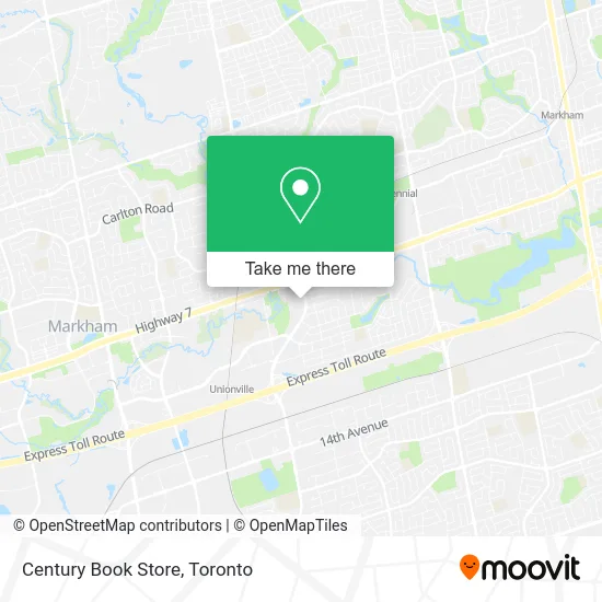 Century Book Store map