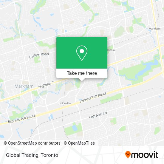 Global Trading map