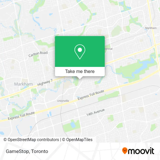 GameStop map