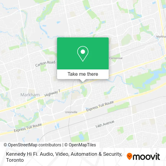 Kennedy Hi Fi. Audio, Video, Automation & Security map