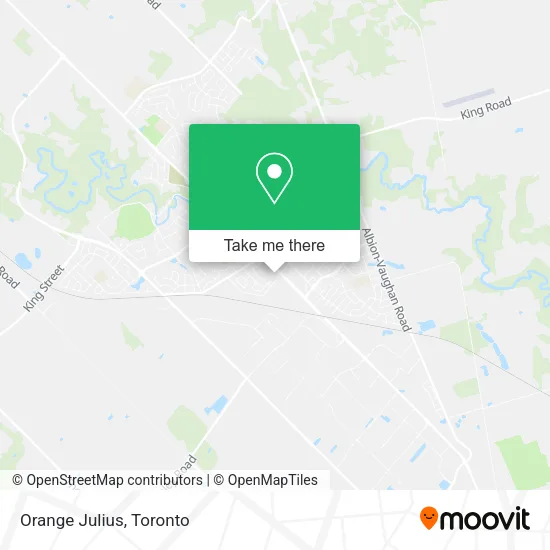 Orange Julius map