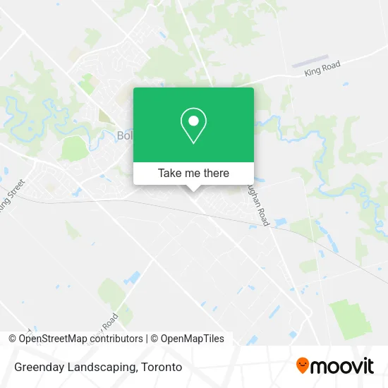 Greenday Landscaping map
