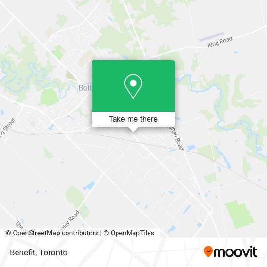 Benefit map